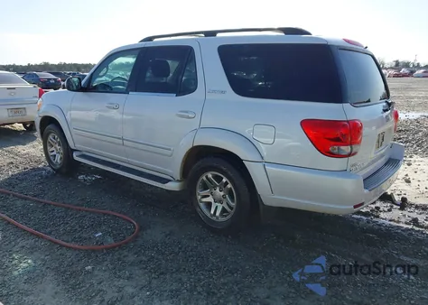 2005 Toyota Sequoia Limited V8 z USA, uszkodzony, nr VIN 5TDZT38AX5S252033